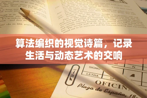 算法编织的视觉诗篇，记录生活与动态艺术的交响