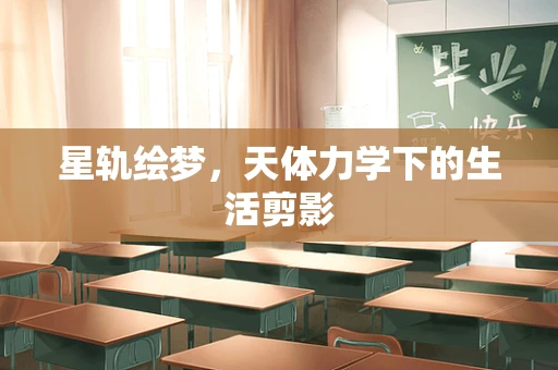 星轨绘梦，天体力学下的生活剪影