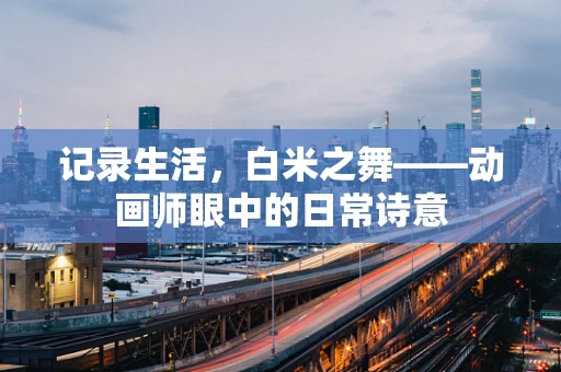 记录生活，白米之舞——动画师眼中的日常诗意