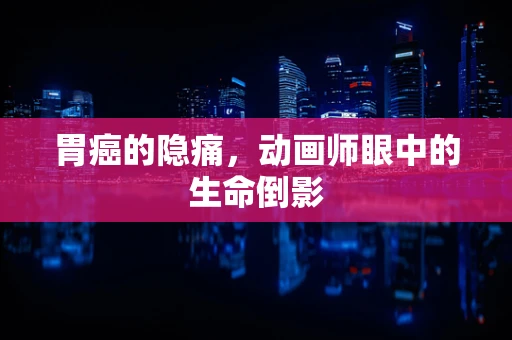 胃癌的隐痛，动画师眼中的生命倒影