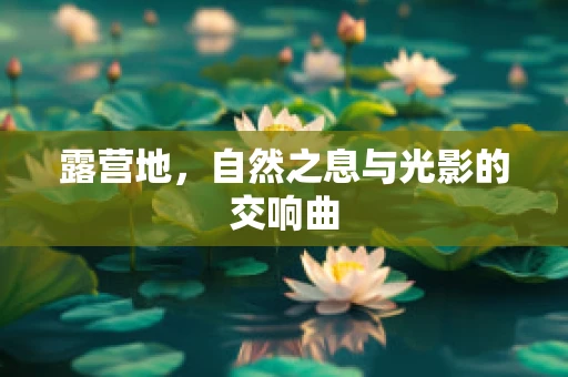 露营地，自然之息与光影的交响曲