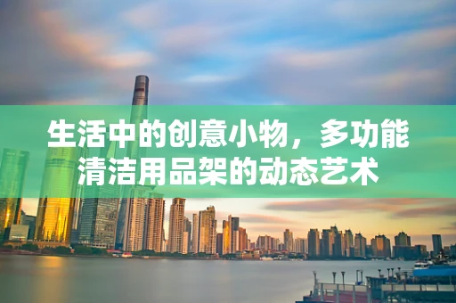 生活中的创意小物，多功能清洁用品架的动态艺术