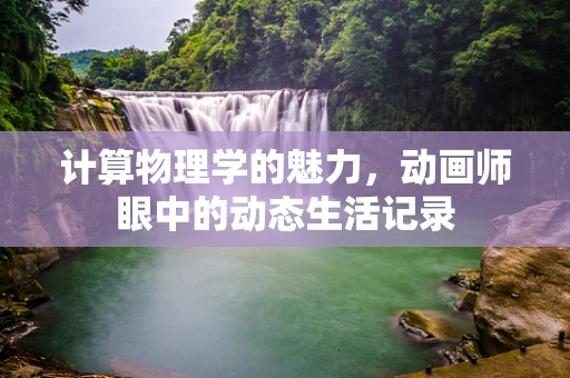 计算物理学的魅力，动画师眼中的动态生活记录