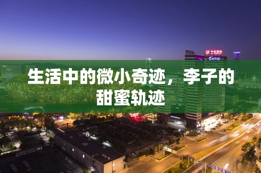 生活中的微小奇迹，李子的甜蜜轨迹