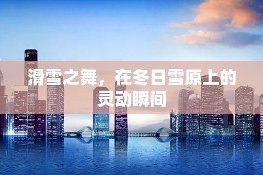 滑雪之舞，在冬日雪原上的灵动瞬间