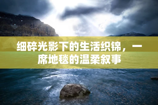 细碎光影下的生活织锦，一席地毯的温柔叙事