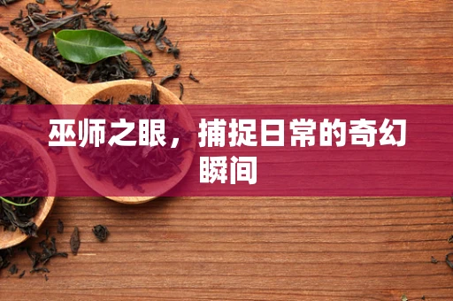 巫师之眼，捕捉日常的奇幻瞬间