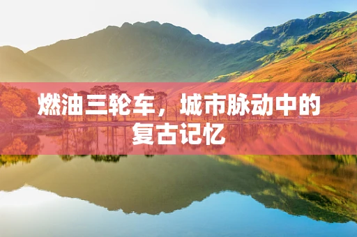 燃油三轮车，城市脉动中的复古记忆