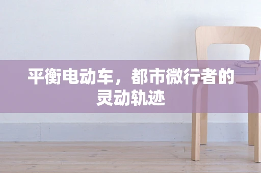 平衡电动车，都市微行者的灵动轨迹
