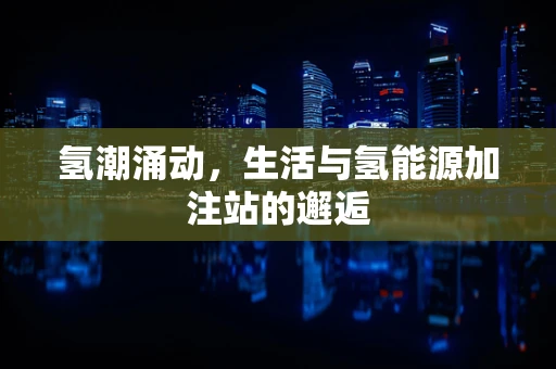 氢潮涌动，生活与氢能源加注站的邂逅