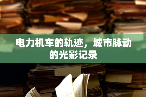 电力机车的轨迹，城市脉动的光影记录