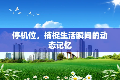 停机位，捕捉生活瞬间的动态记忆