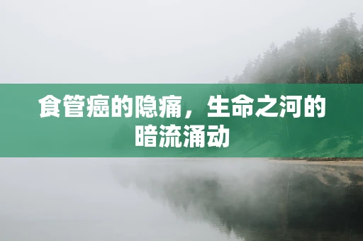 食管癌的隐痛，生命之河的暗流涌动