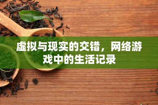 虚拟与现实的交错，网络游戏中的生活记录