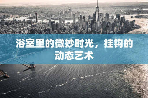 浴室里的微妙时光，挂钩的动态艺术
