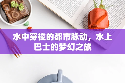 水中穿梭的都市脉动，水上巴士的梦幻之旅