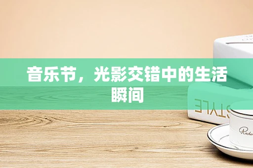 音乐节，光影交错中的生活瞬间