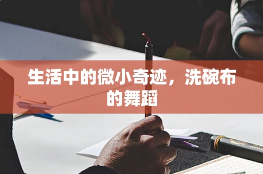 生活中的微小奇迹，洗碗布的舞蹈