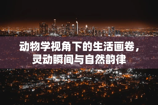 动物学视角下的生活画卷，灵动瞬间与自然韵律