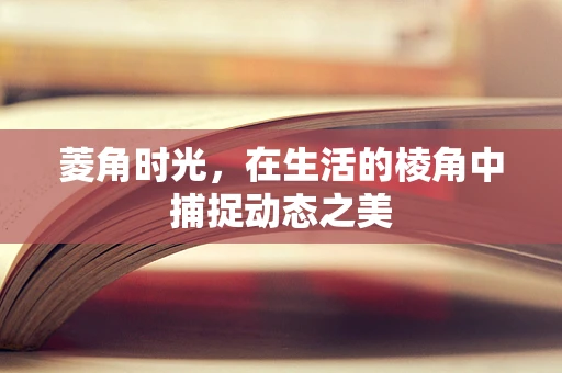 菱角时光，在生活的棱角中捕捉动态之美