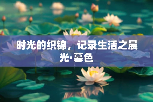 时光的织锦，记录生活之晨光·暮色