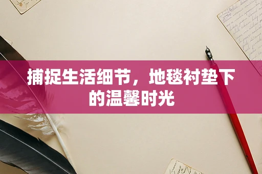 捕捉生活细节，地毯衬垫下的温馨时光