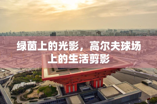 绿茵上的光影，高尔夫球场上的生活剪影