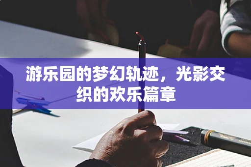 游乐园的梦幻轨迹，光影交织的欢乐篇章