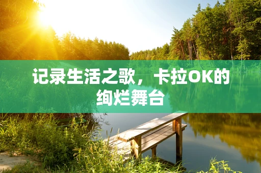记录生活之歌，卡拉OK的绚烂舞台