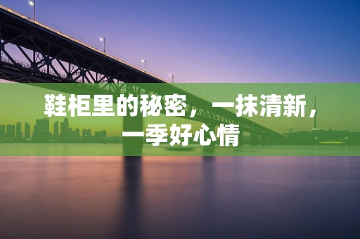 鞋柜里的秘密，一抹清新，一季好心情