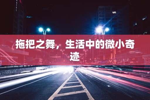 拖把之舞，生活中的微小奇迹