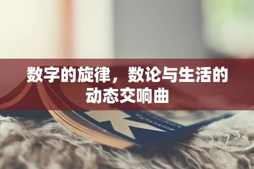 数字的旋律，数论与生活的动态交响曲