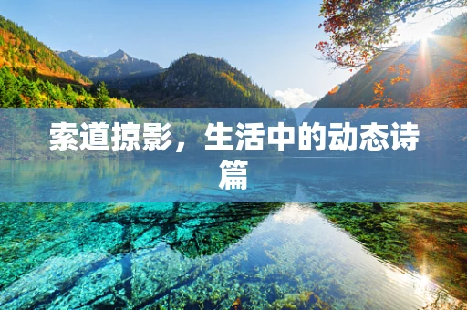 索道掠影，生活中的动态诗篇