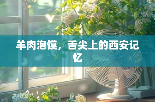 羊肉泡馍，舌尖上的西安记忆