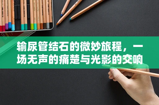 输尿管结石的微妙旅程，一场无声的痛楚与光影的交响