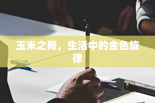 玉米之舞，生活中的金色旋律
