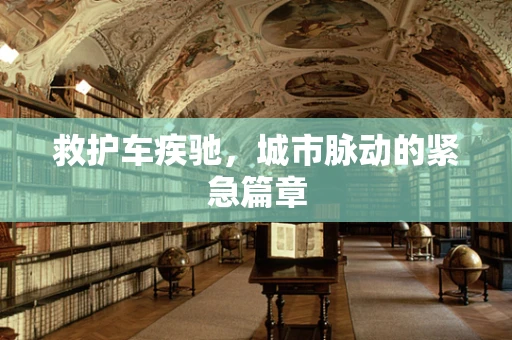 救护车疾驰，城市脉动的紧急篇章