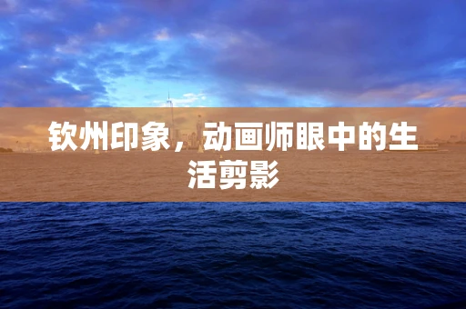 钦州印象，动画师眼中的生活剪影