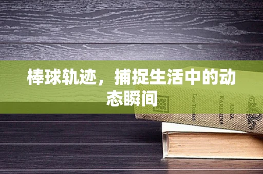 棒球轨迹，捕捉生活中的动态瞬间