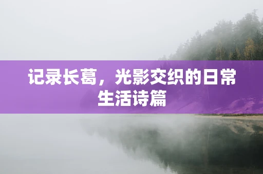 记录长葛，光影交织的日常生活诗篇