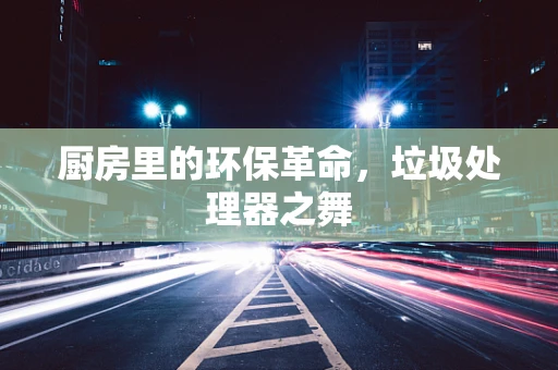 厨房里的环保革命，垃圾处理器之舞