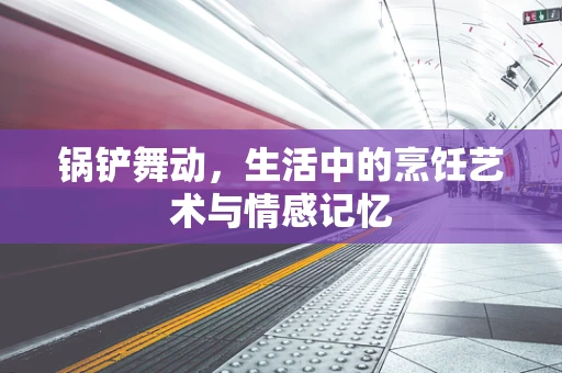 锅铲舞动，生活中的烹饪艺术与情感记忆