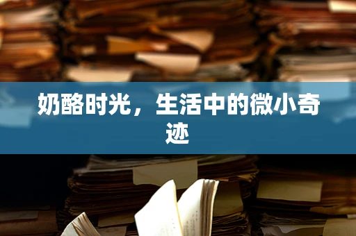 奶酪时光，生活中的微小奇迹