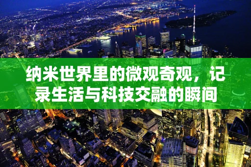 纳米世界里的微观奇观，记录生活与科技交融的瞬间