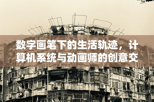 数字画笔下的生活轨迹，计算机系统与动画师的创意交织