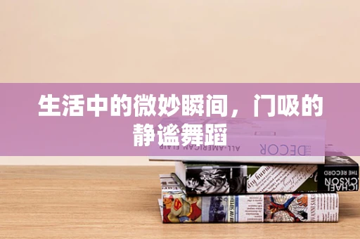 生活中的微妙瞬间，门吸的静谧舞蹈