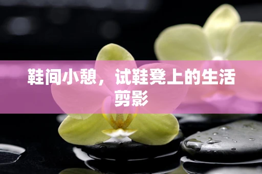 鞋间小憩，试鞋凳上的生活剪影