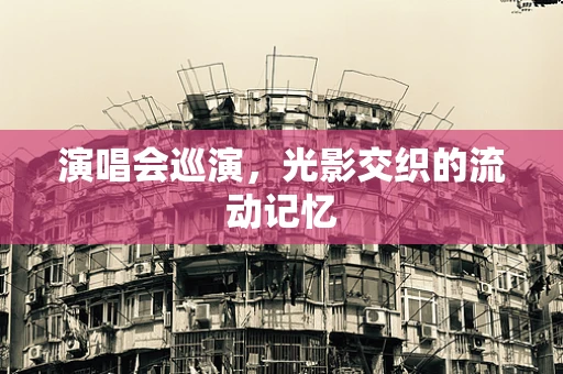 演唱会巡演，光影交织的流动记忆