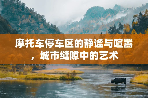 摩托车停车区的静谧与喧嚣，城市缝隙中的艺术