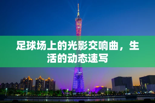 足球场上的光影交响曲，生活的动态速写